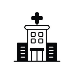 Hospital Vector Icon