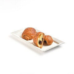 croissant with butter