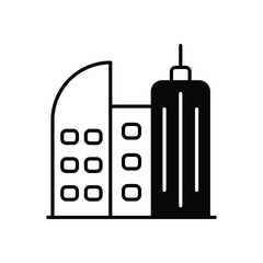 Buildings Vector Icon