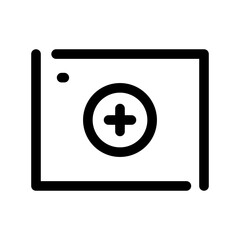 Photographic icon template