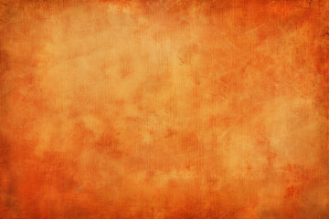 Obraz premium オレンジ色の水彩画背景 紙のテクスチャ