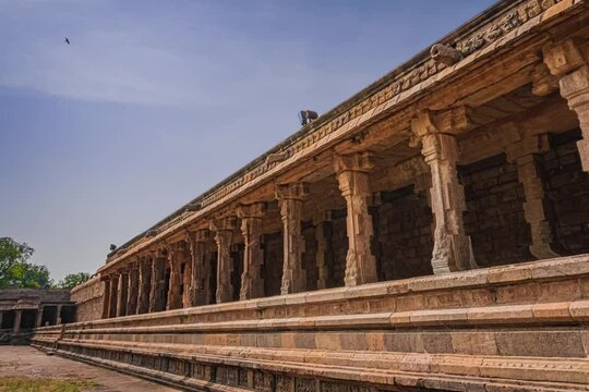 Shri Airavatesvara Temple is a Hindu temple located in Dharasuram, Kumbakonam, Tamil Nadu. It was built by Chola emperor Rajaraja-2. The temple dedicated to Shiva. It is a UNESCO World Heritage Site.	