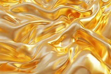 abstract 3d render of flowing liquid gold texture creating a seamless undulating surface rich metallic tones and dynamic movement evoke luxury and fluidity