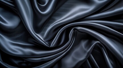 Fototapeta premium black silk background