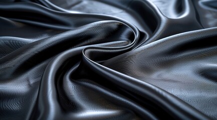 Fototapeta premium black satin background