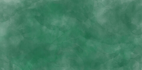 Fototapeta premium Dark green Concrete textured to your concept green white wallpaper background, seamless green grunge texture vintage watercolor background, splash colorful abstract watercolor painted background.