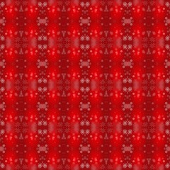 Red Christmas Flora Pattern Background 6000x6000px