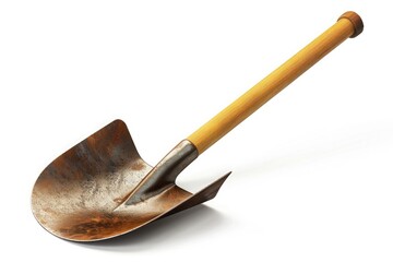 shovel isolated on white background