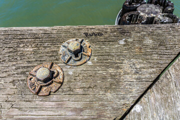 Wharf detail