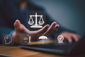 Business ethics Behavior and manners concept. ethical corporate culture. Business integrity and...
