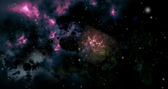 Galaxy Nebula Space background with stars Space 001