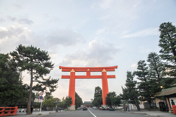 平安神宮の大鳥居