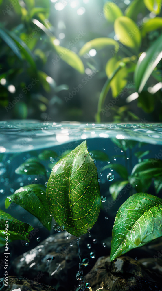 Poster ai driven environmental monitoring for advanced sustainability practices revolutionizing future ecos