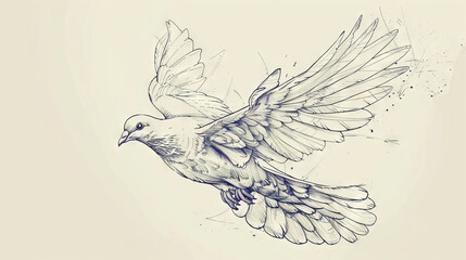 pigeon tattoo idea