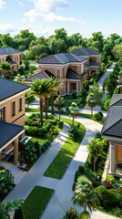 Fototapeta premium le AI Driven Urban Planning and Smart City Development Advanced Infrastructure Solutions for Sustainable, Connected, and Intelligent Urban Areas of the Future Keywords AI, urban, planning, smart,