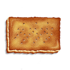 lemon biscuit with texture