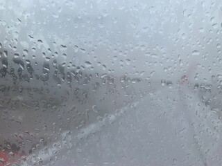 rain drops on window