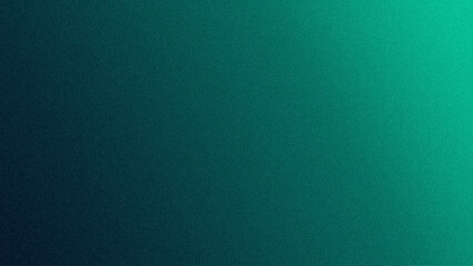 Grainy texture blue green gradient background. Glowing luxury gradient abstract background. Modern blue green gradient color