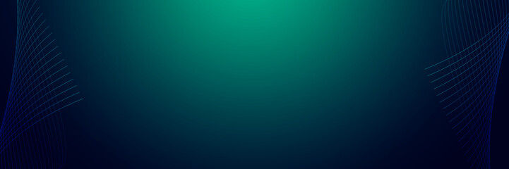 Abstract green blue background. Background with line ornament. gradient color. Very suitable for web covers, ad banners, posters, brochures, flyers
