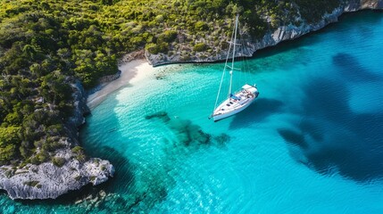 A sailing day trip to explore hidden coves, complete with a gourmet lunch and tropical libations