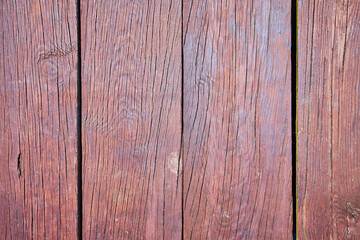 Aged Wooden Planks with Vertical Grain Patterns Close-Up
