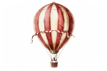 Obraz premium hot air balloon with heart