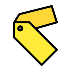 sales icon color or logo illustration outline black filled style