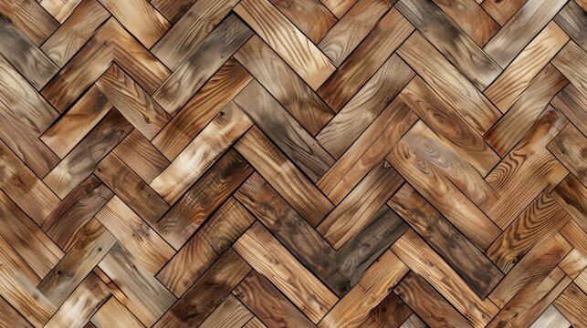 Seamless wooden parquet texture background