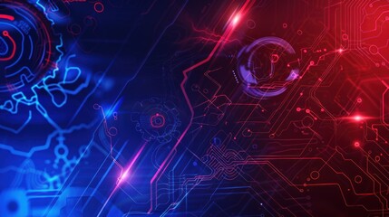 Obraz premium Abstract background, technology circuit board. electronic motherboard. Communication concept