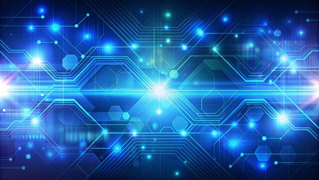 Vibrant blue gradient background evoking innovation and technology, perfect for futuristic and digital designs, conveying a sense of modernity and sleekness.