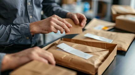 Efficient Shipping HandsOn Labeling in a Small Business Setting