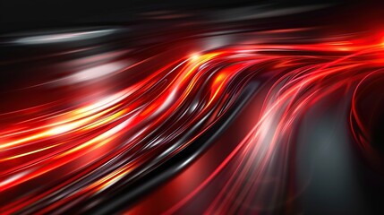 A long red line with many small red lines coming off of it