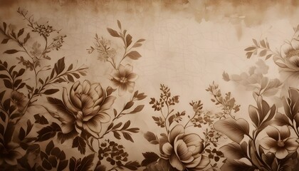 A retro vintage background with faded, distressed paper texture