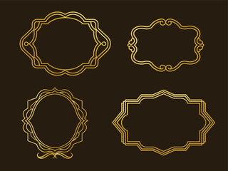 set of vintage frames