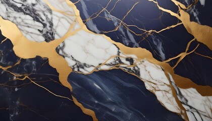 A luxurious marble background with intricate veining in gold and white