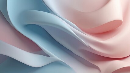 Elegant Soft Gradient Background with Pastel Blue and Pink