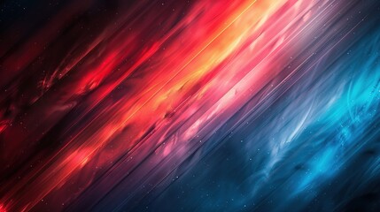A black and red striped background with red lines