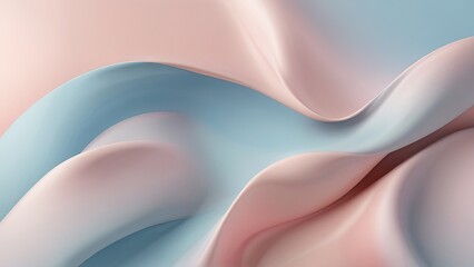 Elegant Soft Gradient Background with Pastel Blue and Pink