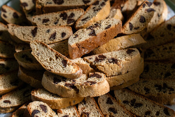 Italian biscotti chocolate chip cookies