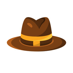 cowboy hat isolated