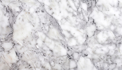 Fototapeta premium Elegant Simplicity: White Carrara Marble Close-Up - Natural Grey Veins, High Resolution - Ideal for Classic Designs