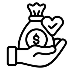 Financial Health Icon