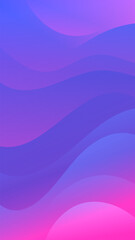Elegant gradient wave background, ideal for modern social media posts, advertising, and presentations