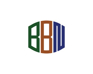BBN Logo design vector template
