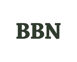 BBN Logo design vector template