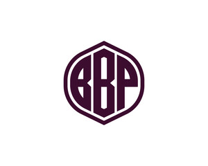 BBP logo design vector template