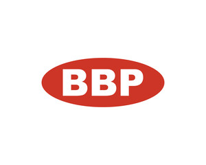 BBP logo design vector template