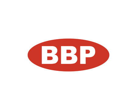 BBP logo design vector template