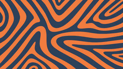 Fototapeta premium orange abstract background with stripes wave pattern 