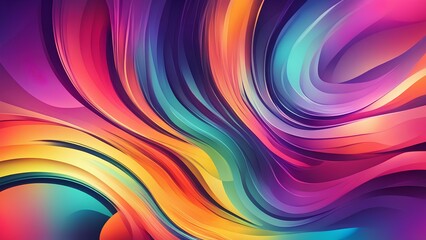 Obraz premium abstract rainbow background